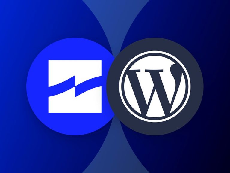 The WordPress and Tide logos.