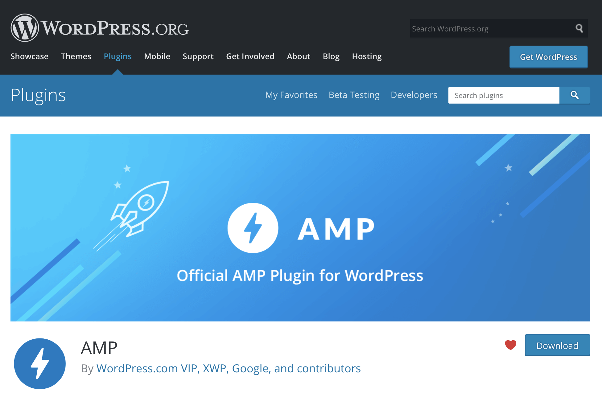 The AMP for WordPress Plugin