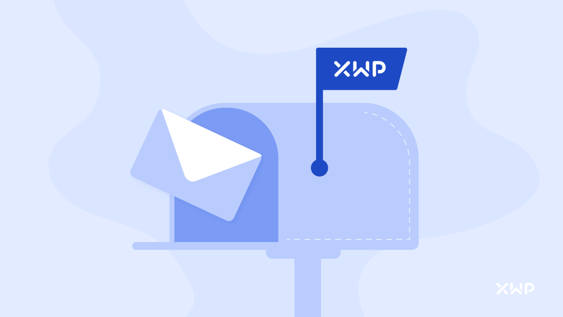 A letter entering the XWP Mailbox.