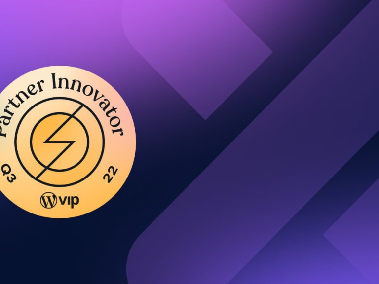 The XWP logo and the WordPress VIP Gold Innovator Award