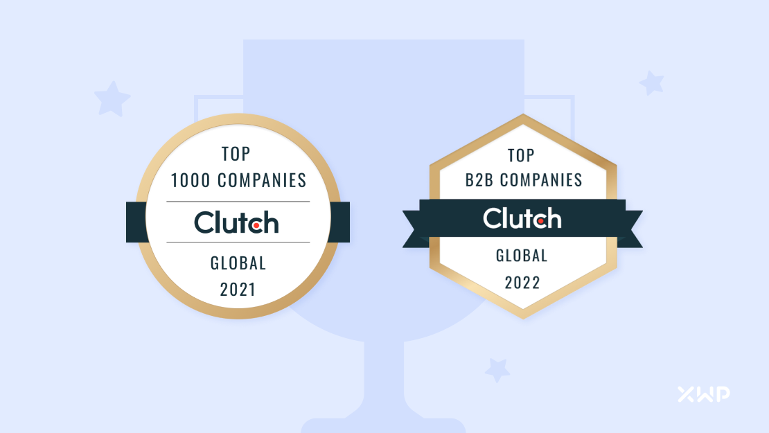 XWP 2022 Clutch Global 1000 and Global Top B2B Companies Awards