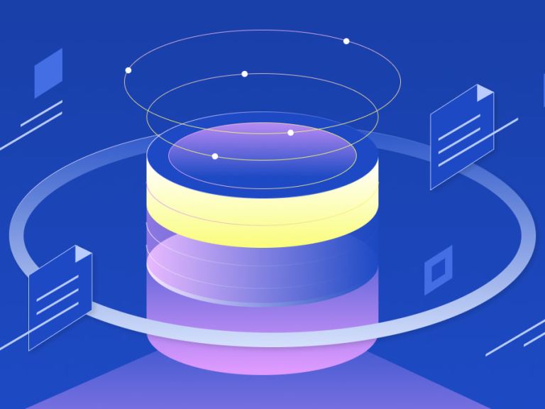 An abstract image of a caching system