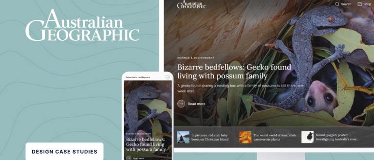 Here’s how a brand new design language and improved interactivity helped supercharge Australian Geographic’s user experience— all whilst maintaining XWP’s signature performance-driven approach.