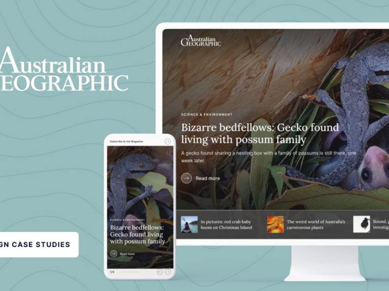 Here’s how a brand new design language and improved interactivity helped supercharge Australian Geographic’s user experience— all whilst maintaining XWP’s signature performance-driven approach.