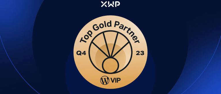 XWP Gold Partner Award WordPress VIP