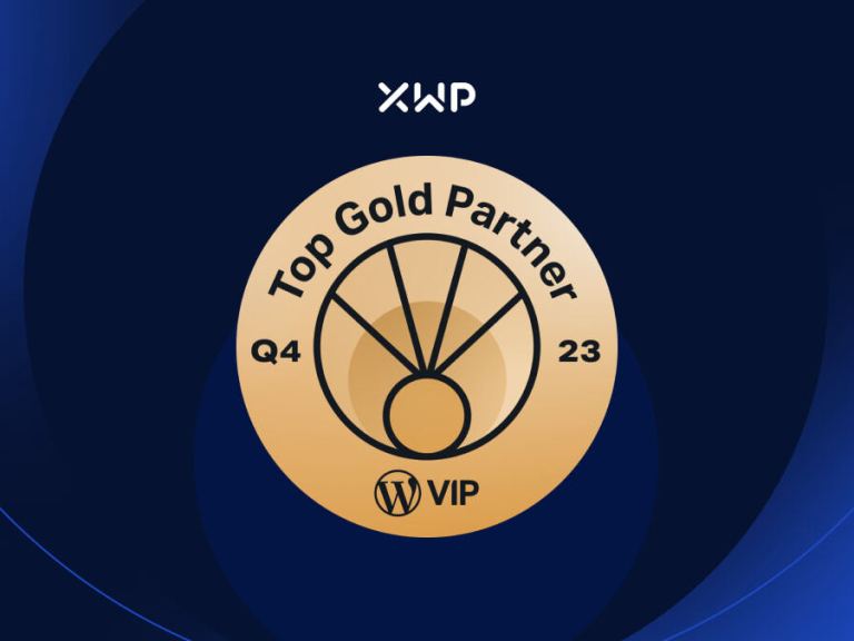 XWP Gold Partner Award WordPress VIP