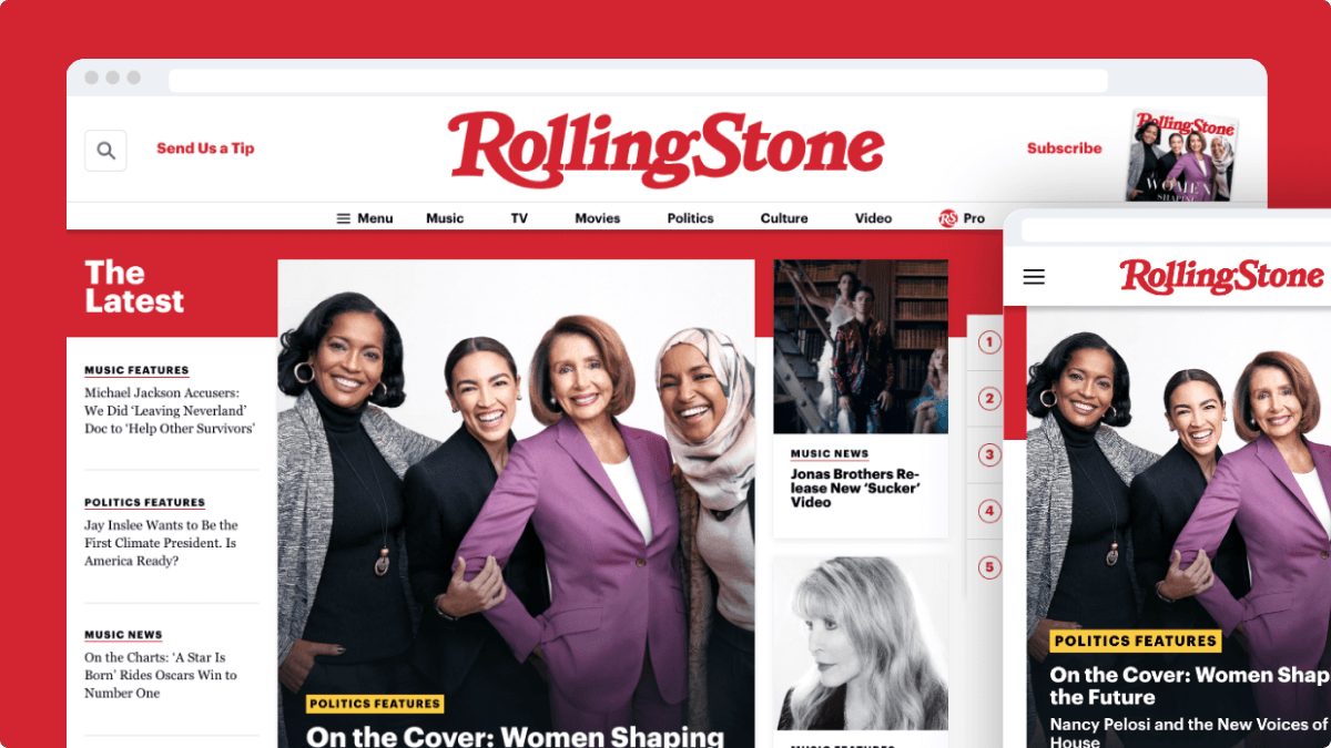 Rolling Stone UI