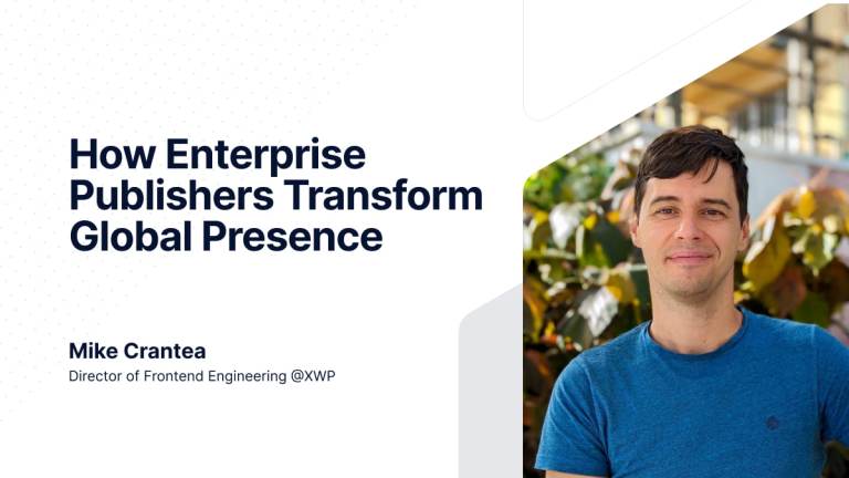 Image of Mike Crantea, Director of Frontend Engineering at XWP.