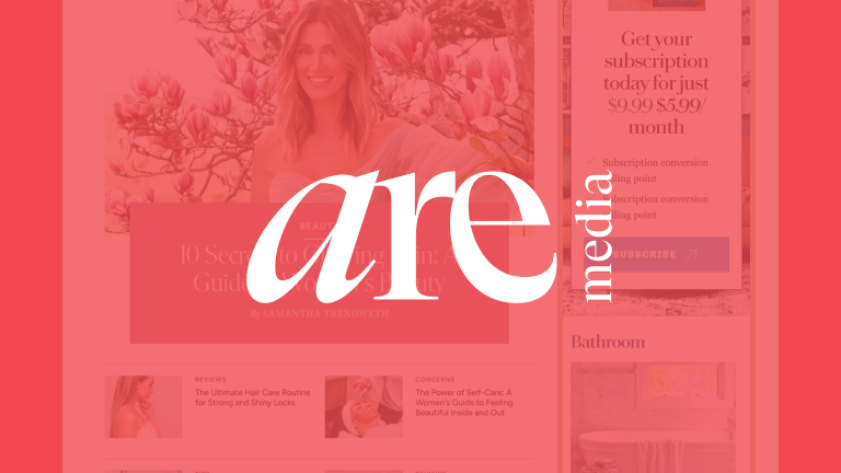 Are Media Case Study - Image with Are Media's logo