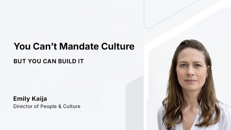 Building workplace culture – Emily XWP article